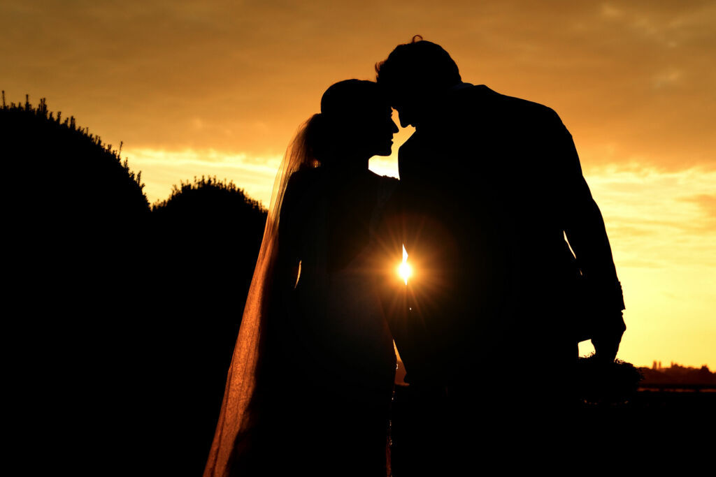 Sunset Wedding Trouwfoto